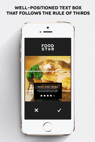 Food Star : Capture, rate, and share your favorite dish screenshot 3