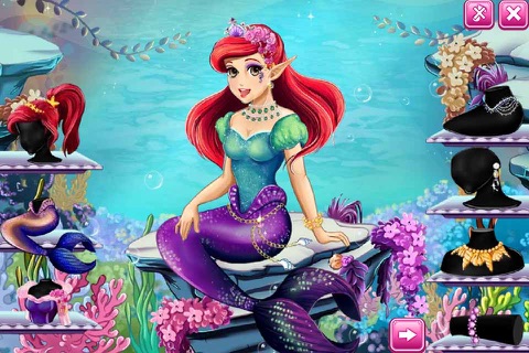 Mermaid Makeover Salon - Ocean Queen screenshot 3