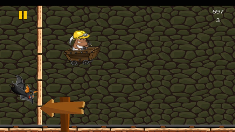 Gold Miner Jack Rush: Ride the Rail to Escape the Pitfall screenshot-3