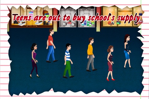 Back To School Saga : Campus Teen Life Shopping - Free Edition screenshot 2