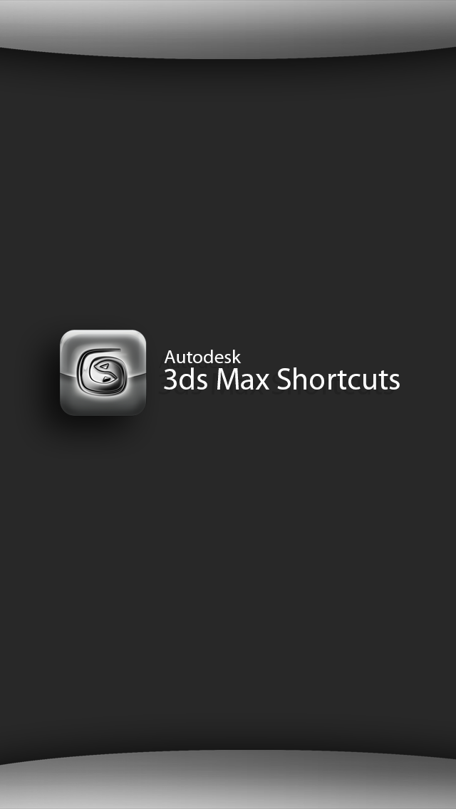 Shortcuts for 3Ds Max iPhone App