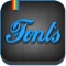 Kool Fonts app included variety of fonts where you can use them in mails, social networking sites,to do lists, contact names, reminders, folder names etc
