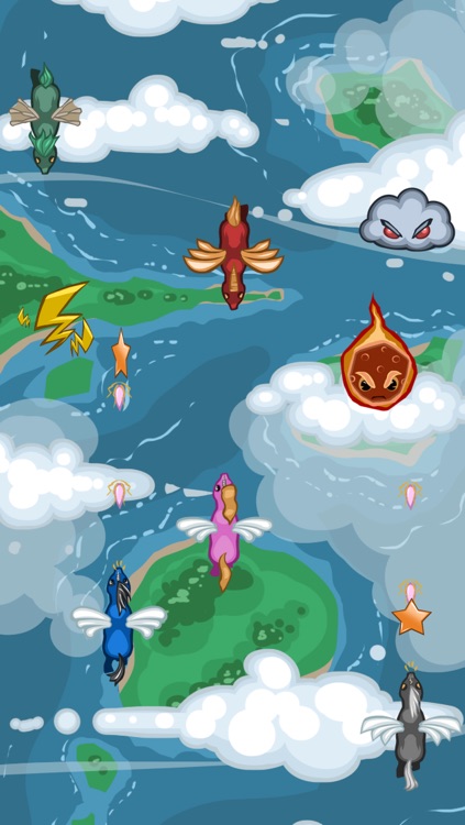 `Adventure of Flying Unicorn Jumping Birds - Free