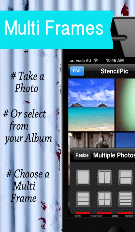 Stencil Pic – Unique Photo Framing App, Free editing & Picture Frame app for Images to use in Facebook and Instagram