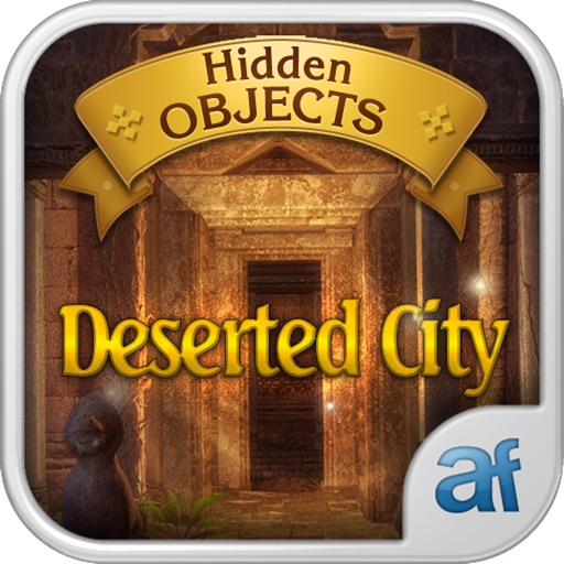 Hidden Objects Deserted City Icon