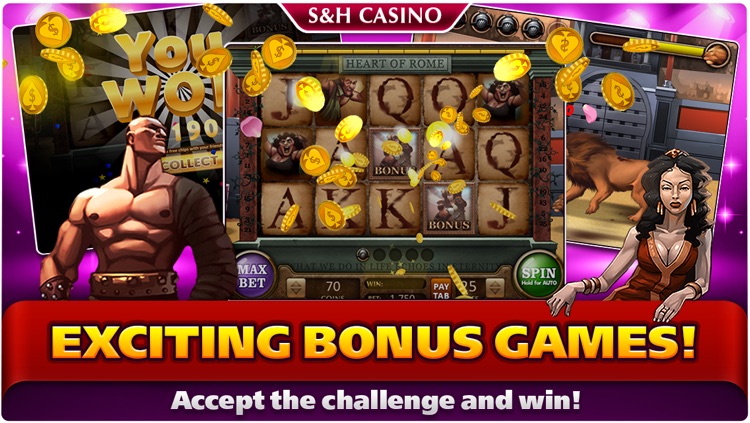 S&H Casino - FREE Premium Slots and Card Games screenshot-3