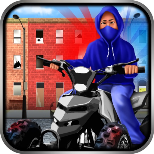 An ATV Police Escape: Extreme Crime City Run – Pro HD Racing Game Icon