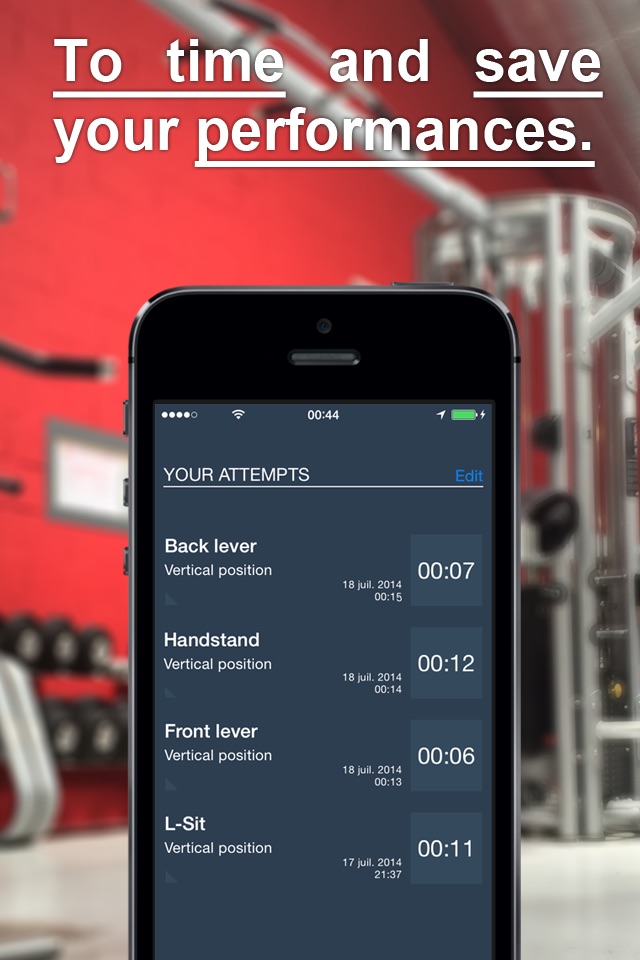 U-StanD - Workout Body Control screenshot 4