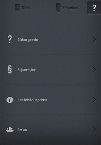 Mobilbillet København screenshot 4