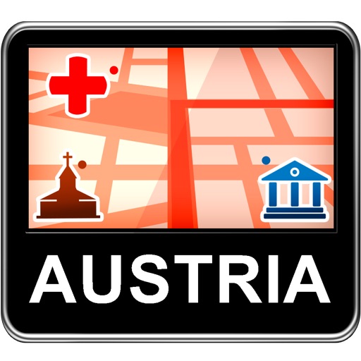 Austria Vector Map - Travel Monster