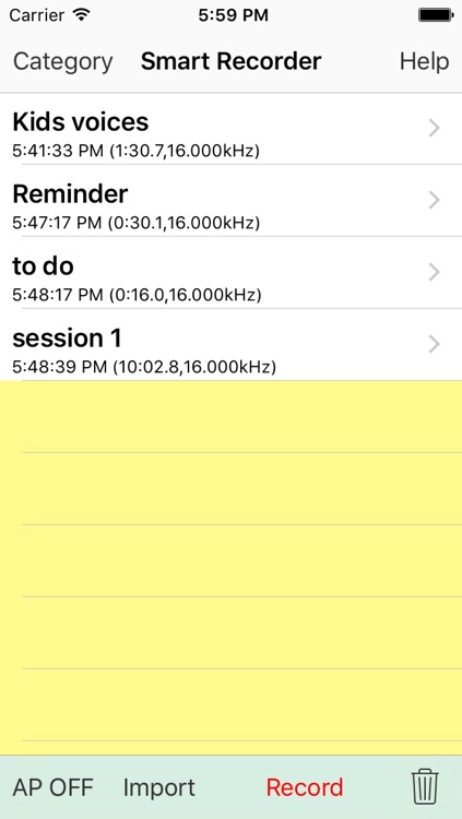 Smart Recorder Classic - The Transcriber/Voice Recorder