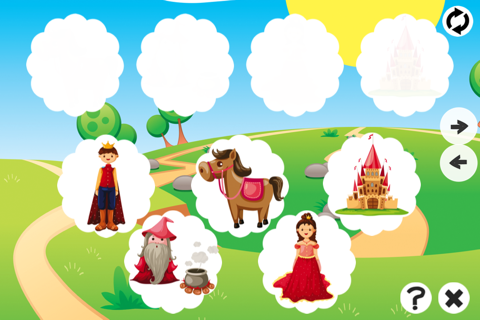 Animated Animal Memo Game For Kids And Babies! For Free: Educational Training App For The Whole Family. Remember Me&Learn to Memorize Horses & Princess screenshot 2