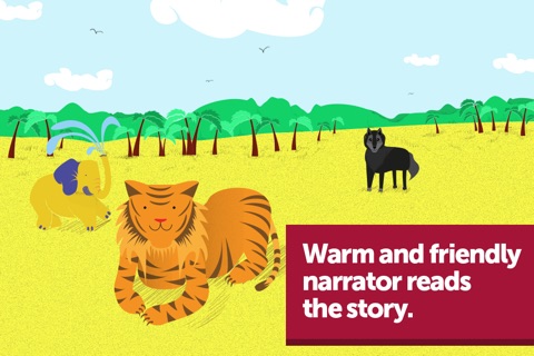 Storybook for Kids: Tiger, Goat and Fish - Interactive Animal Stories screenshot 4