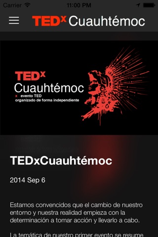 TEDxCuauhtemoc screenshot 2