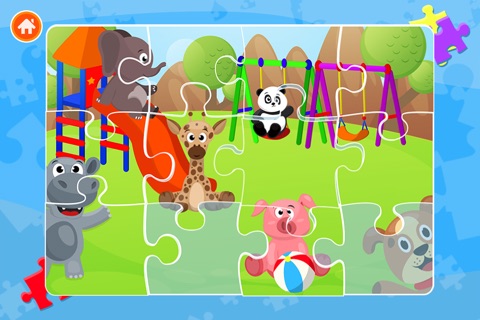 Cute Panda Jigsaw Puzzles Lite screenshot 4
