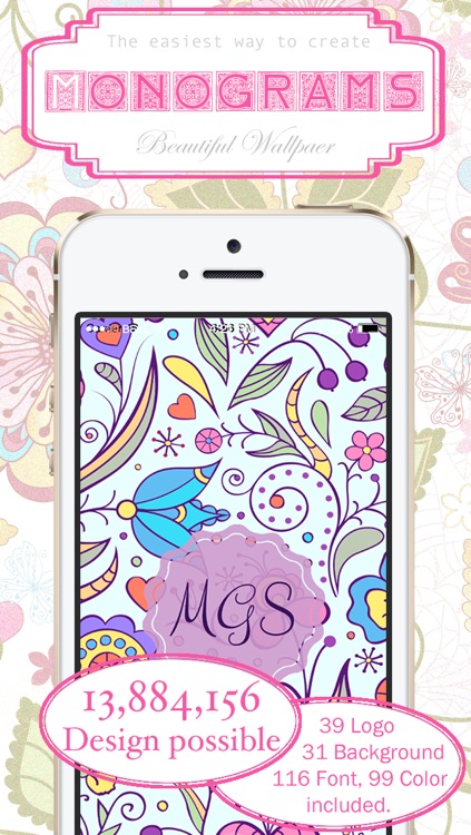 Monogram Wallpaper Maker