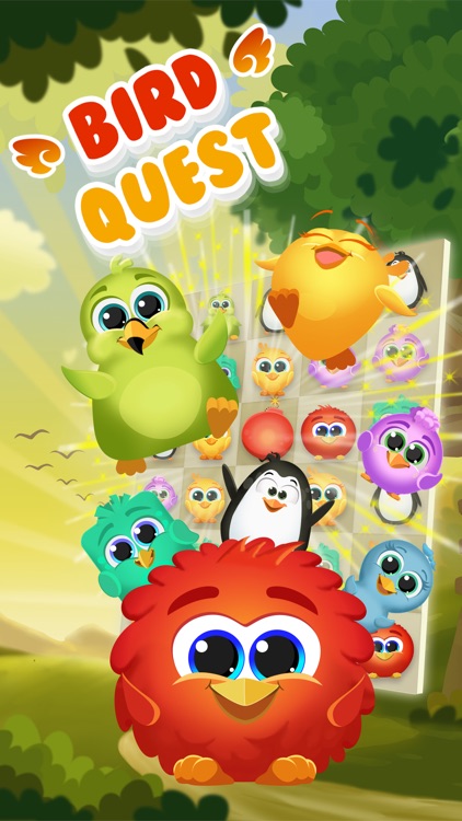 Bird Quest - Match 3 Puzzle Adventure screenshot-4