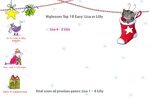 Lisa & Lilly Pairs 2 Christmas Edition screenshot 3