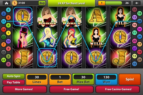 All American Woman Slots screenshot 4