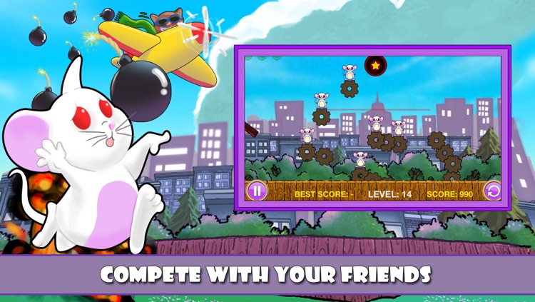 Mouse Trap Physics Maze - A Cat Cannon and Cover Up Game FREE Edition