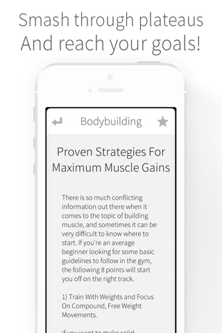 Bodybuilding and Weight Lifting - Building Muscle With Fitness Workout Routines and Training Exercises for a Strong, Ripped Physique screenshot 3