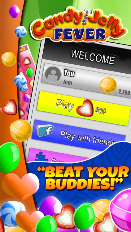 Candy Jelly Fever screenshot-3