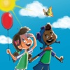 Up In The Sky - Educational animated word game and song for kids