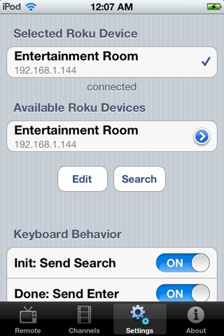 Rokumote X Remote for Roku screenshot 2