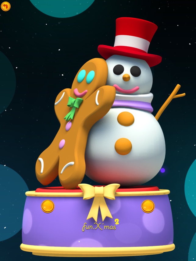 Christmas music box 3D (2) - (HD) 3D animation effect with c(圖4)-速報App