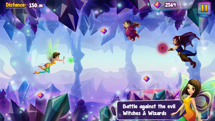 Fairies vs Evil Wizards, Witches and Monsters - The Epic Royal Neverland Battle for Mystical Frozen Pixie Crystal Pro