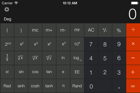 Calculator Free - for iPad screenshot 2