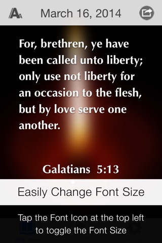 Daily Verse KJV screenshot 2