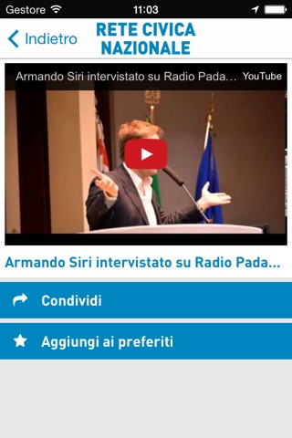 Rete Civica Nazionale screenshot 4