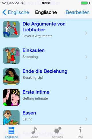 Englisch - German to English - Talking Translator and Phrasebook screenshot 3
