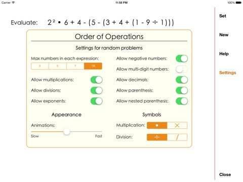 Visual Order of Operations screenshot 4