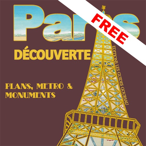 Discover Paris - maps, metro & monuments - free version Icon