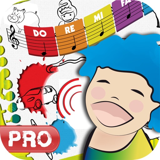 Sing'n'Colour PRO | Learning music whilst you're colouring and singing is child's play iOS App