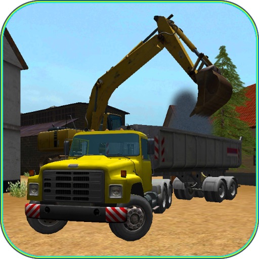 Construction Truck 3D: Asphalt icon