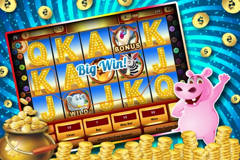 Animals in Vegas 777 Slots Adventure: A Fun and classic Slot Machine Gambling Simulator Mania! (HD) screenshot 4