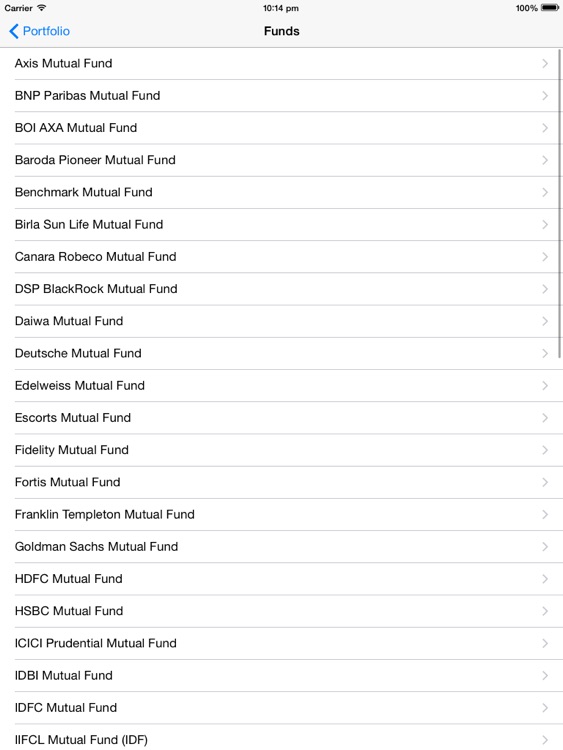 My Funds HD - Portfolio Tracker