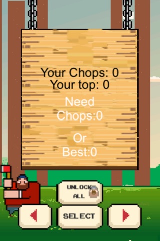 Axes Lumberjack - Chop timber line like a dirt man on a hunt for survival - Cool free game for boys and girls! screenshot 2