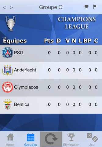 Champions 2013-2014 screenshot 2