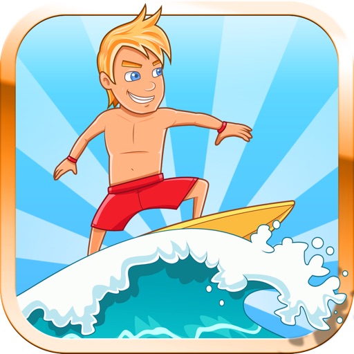 Surfboard City Rush Save Sinking Kingdom Free by Appgevity LLC Icon
