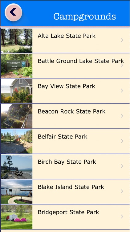 Washington Campgrounds & RV Parks Guide