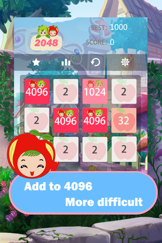 2048 Apple Pie - number puzzle game screenshot 2