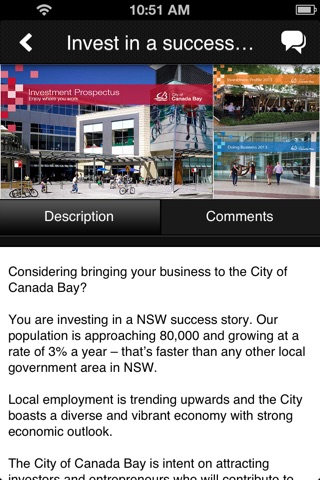 Invest in the City of Canada Bay screenshot 2
