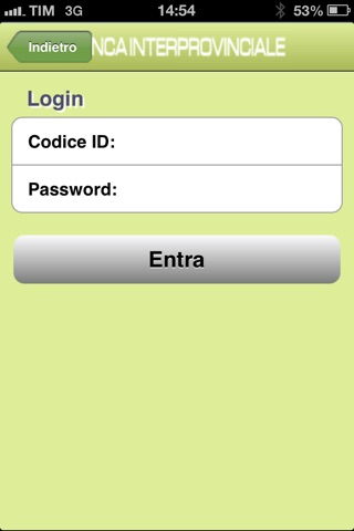 Banca Interprovinciale Mobile screenshot 2