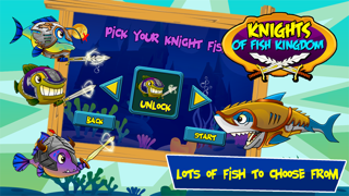 Knight of Fish Kingdom Battle Rage Pro  - Newest Games Of Fishies vs Shark War for kidsのおすすめ画像2