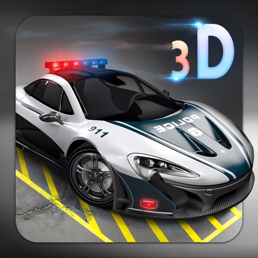 Skill 3D Parking - Police Station icon