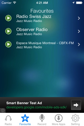 Jazz Music Radio Recorder screenshot 3